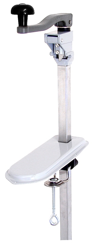 Dosenöffner, robust, Edelstahl, L: 75 cm