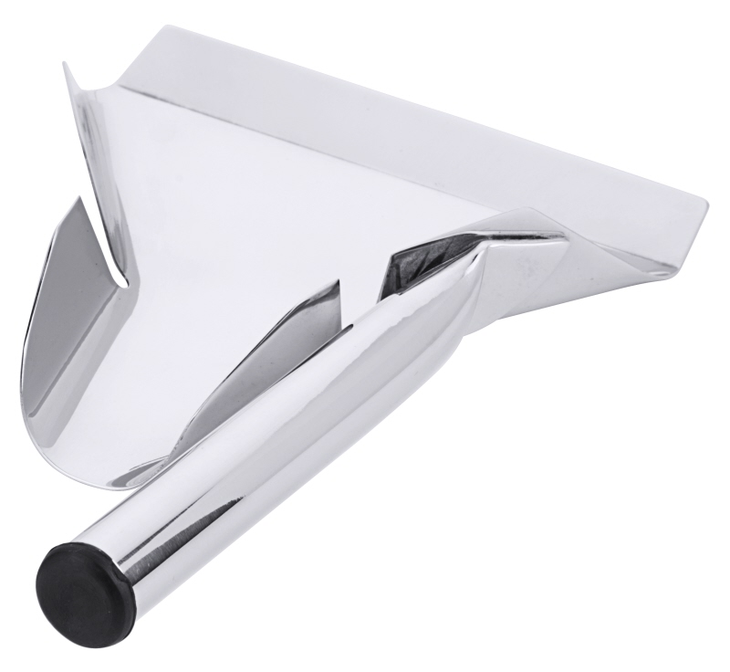 Abfüllschaufel, Edelstahl, für Rechtshänder, 14 x 14 cm, Stiellänge: 14 cm