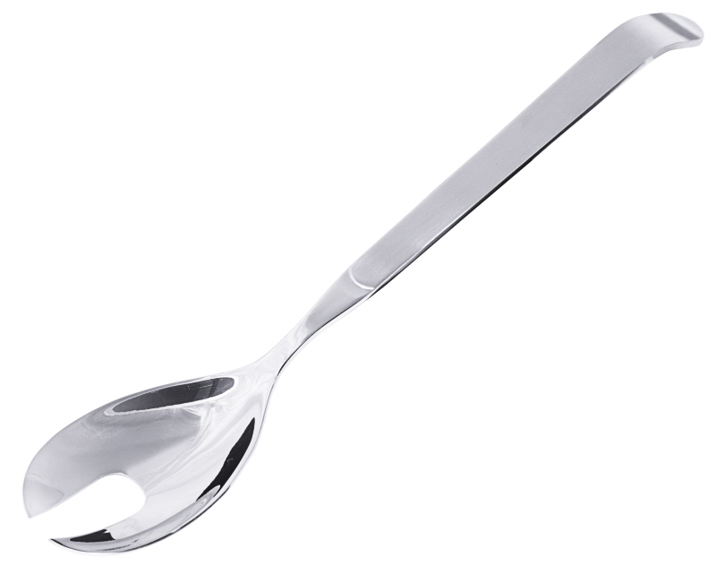 Salatgabel BUFFET ONE, fugenlos, Edelstahl, 8,5 x 6 cm, L: 30,5 cm