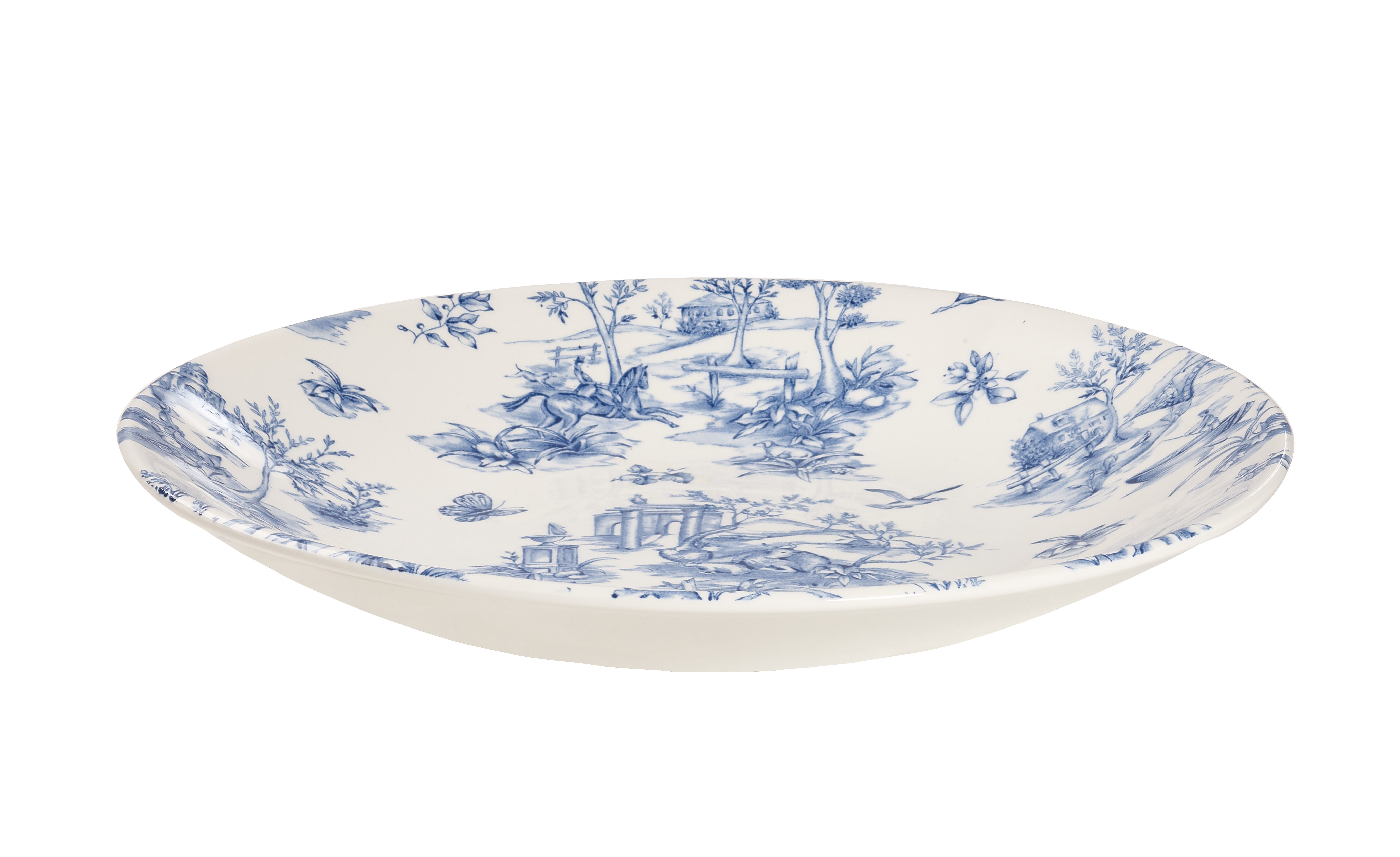 Churchill, Vintage Prints : Prague Toile - Teller halbtief rund Coup 25,5 cm