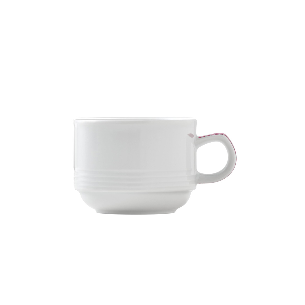 Bauscher Care, Invita Colors : 490069 Punkte Himberrot - Kaffee-Obere stpb., 0,18 ltr.