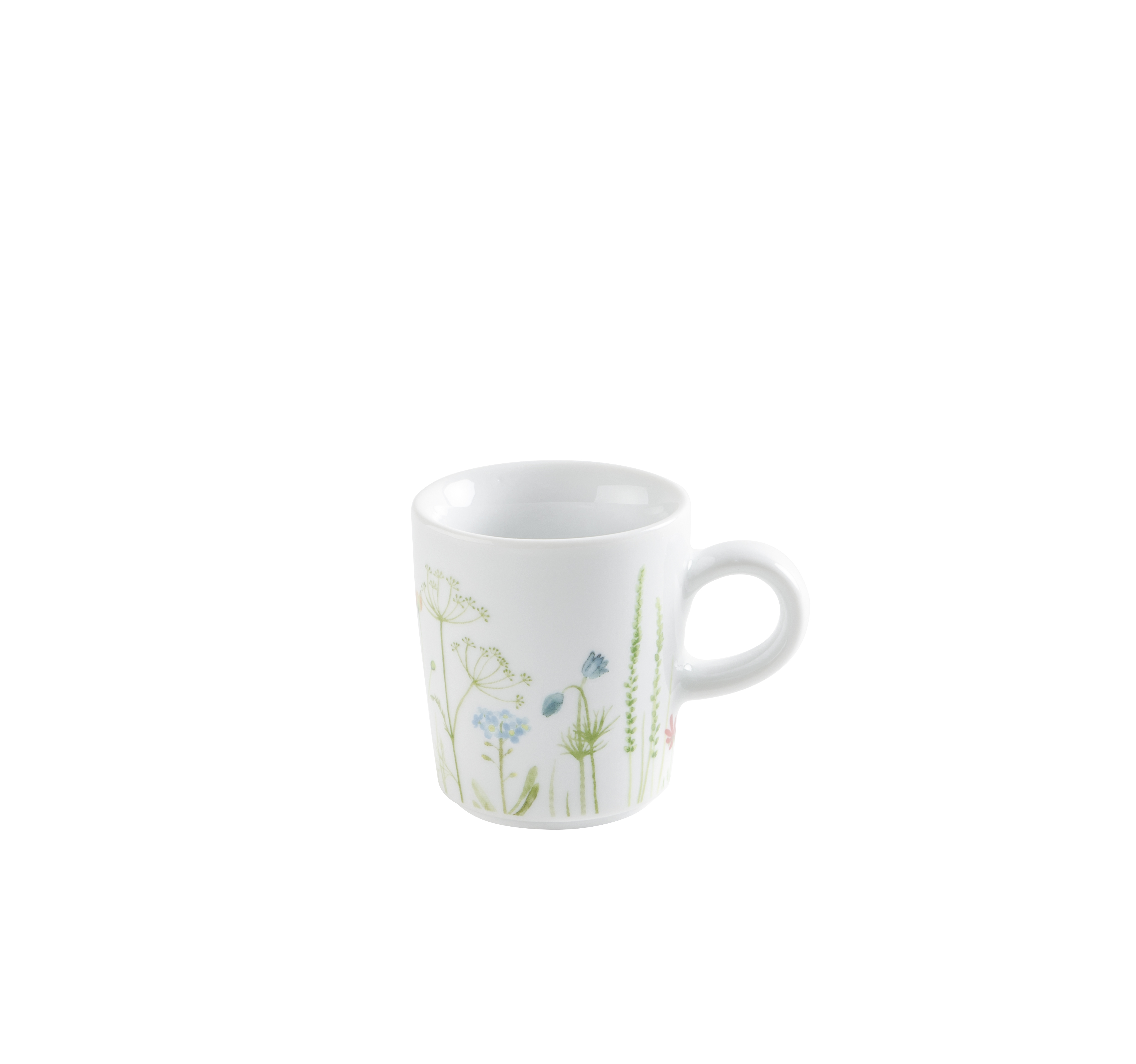 Kahla, Five Senses : Wildblume - Espresso-Obere, rot-gelb, 0,09 ltr.