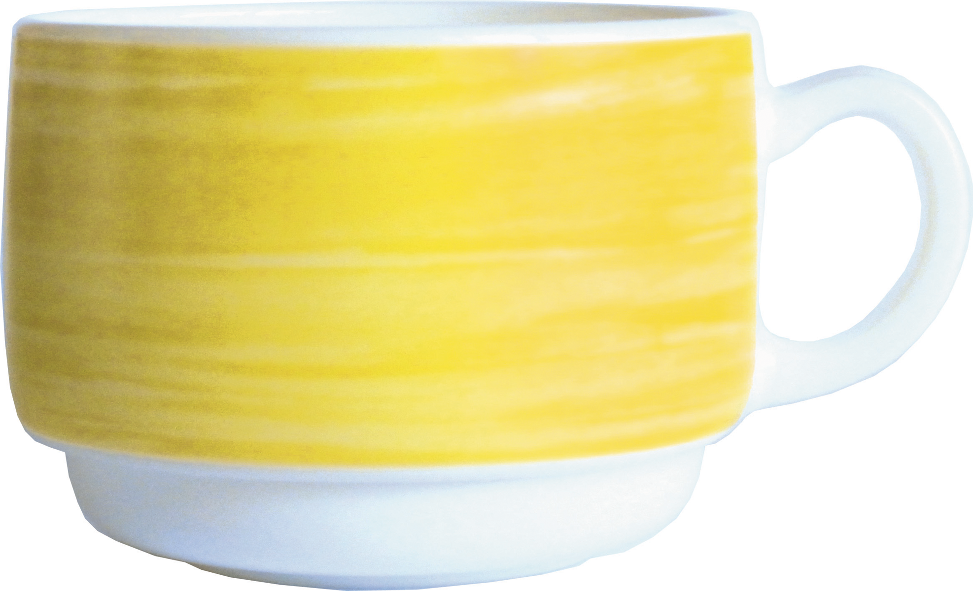 Arcoroc, Brush Gelb - Kaffee-Obere, 0,19 ltr.