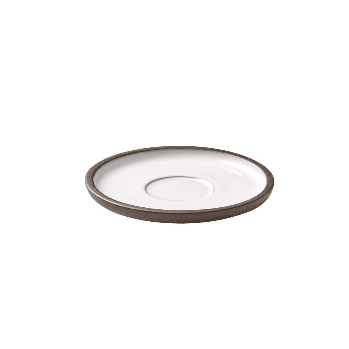 Playground, Steinzeug - RENEW : Untertasse rund, weiss, 14 cm