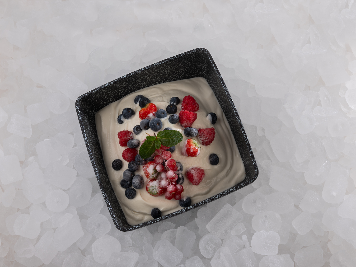 Schale FROSTFIRE, Aluminium, antihaftbeschichtet, 19 x 19 cm, H: 9 cm, Farbe: schwarz-silber