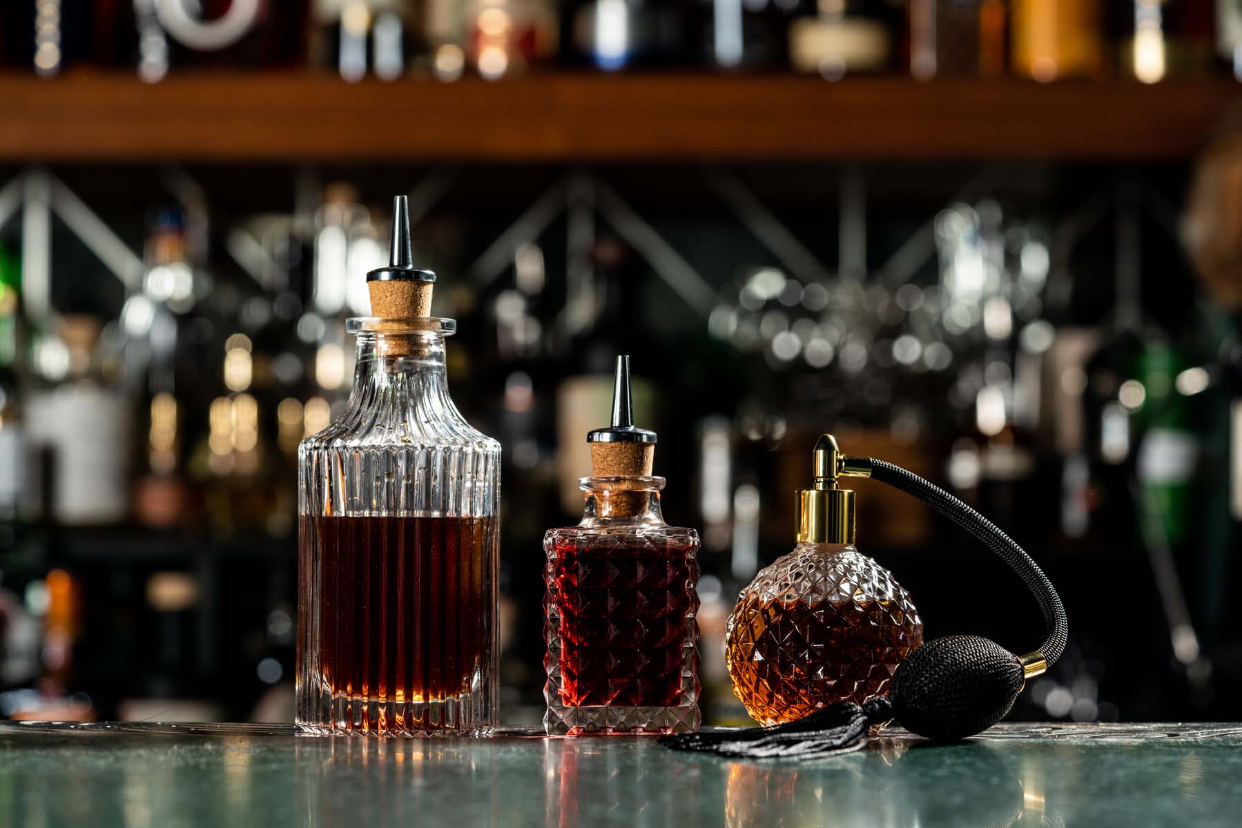 Bitterflasche, 230 ml, 8 x 8 x 21,2 cm