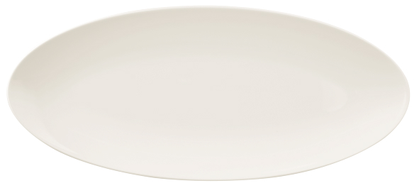 Seltmann Weiden, Maxim Coup Fine Dining - Coupplatte oval M5379-43x19, creme, uni, 43 x 19 cm