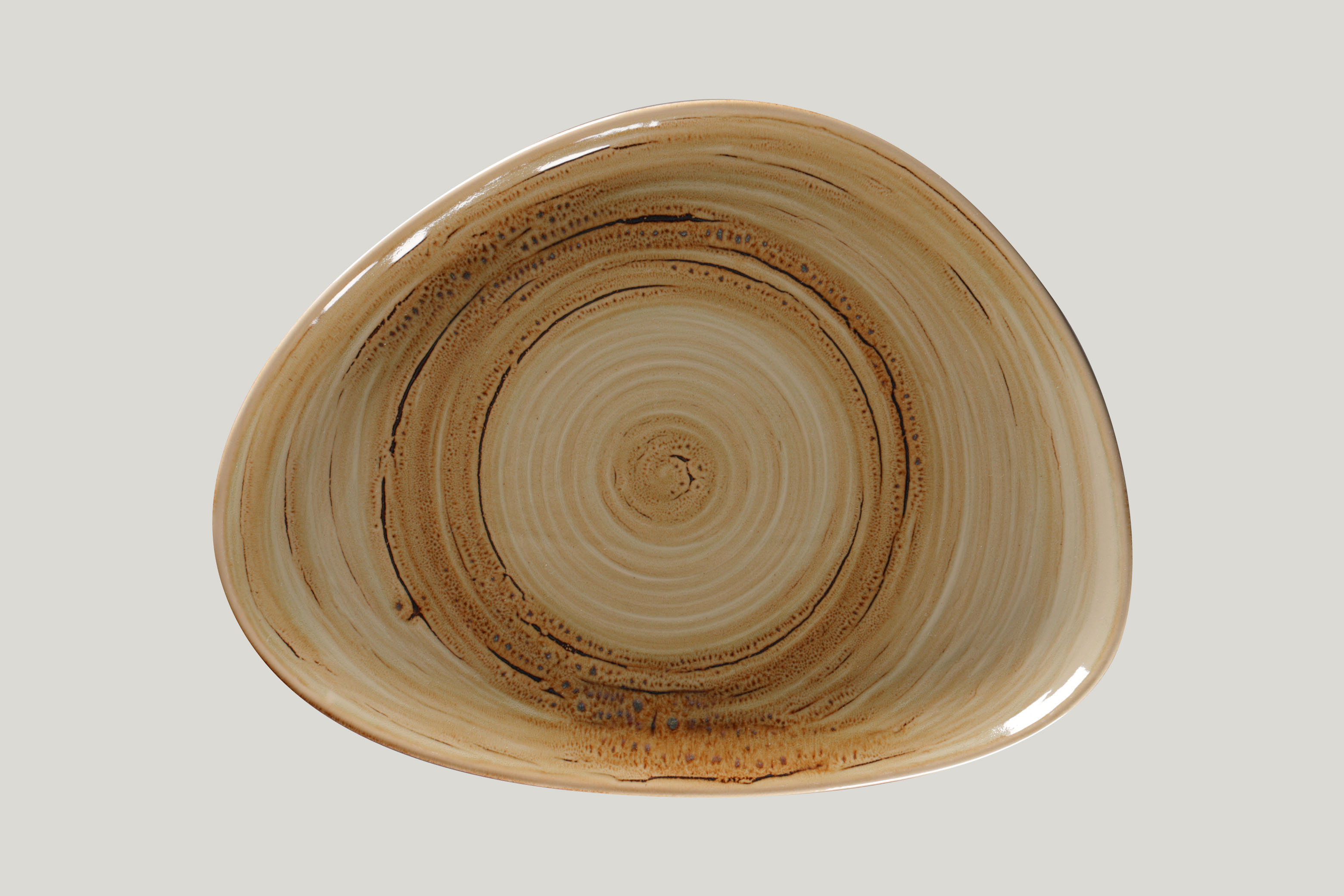 RAK, Spot : Garnet - Teller flach organisch 32,6 x 25 x 2,4 cm