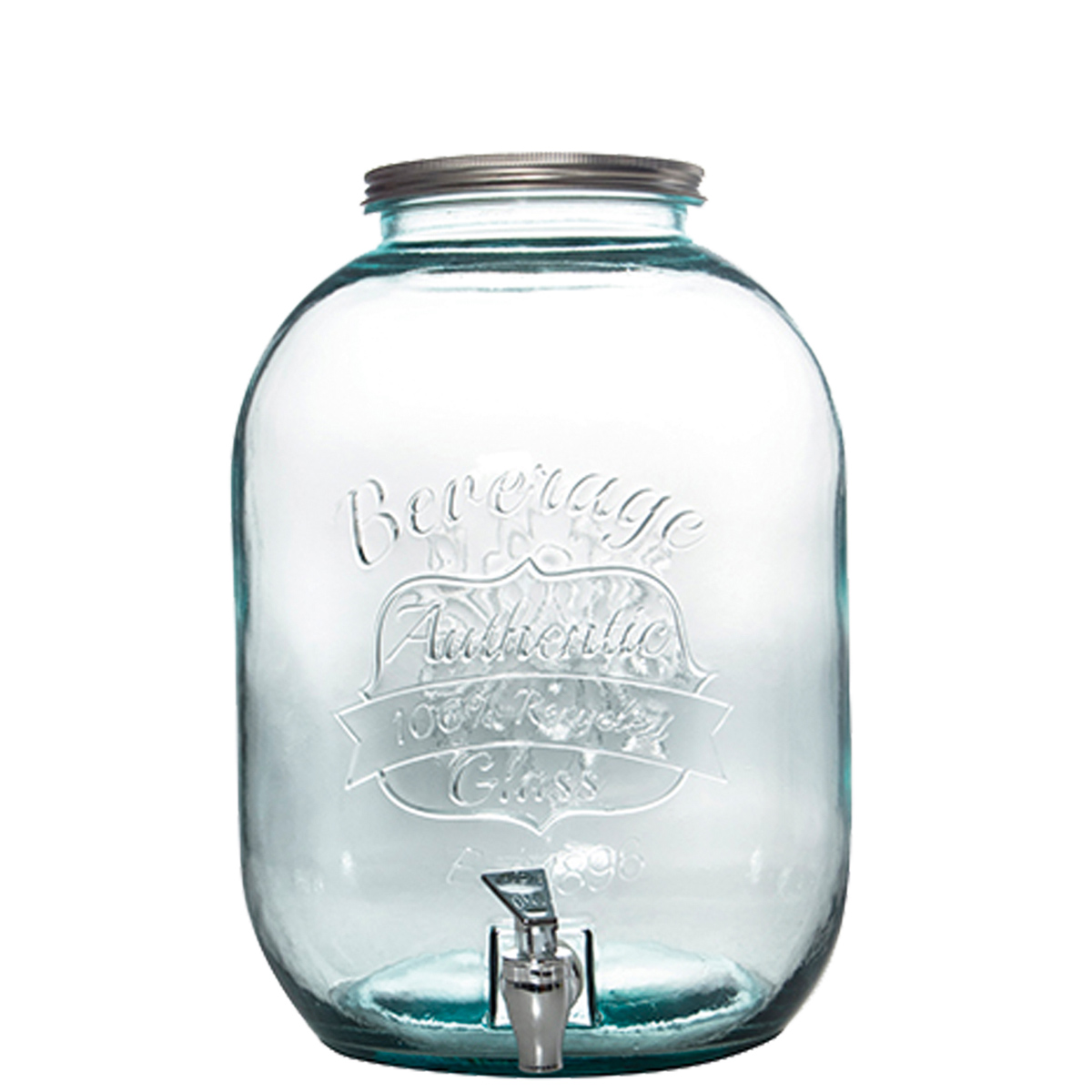 Dispenser m. Zapfhahn Authentic 1250 cl, Inhalt: 12,5 ltr., H: 35 cm, D: 25 cm