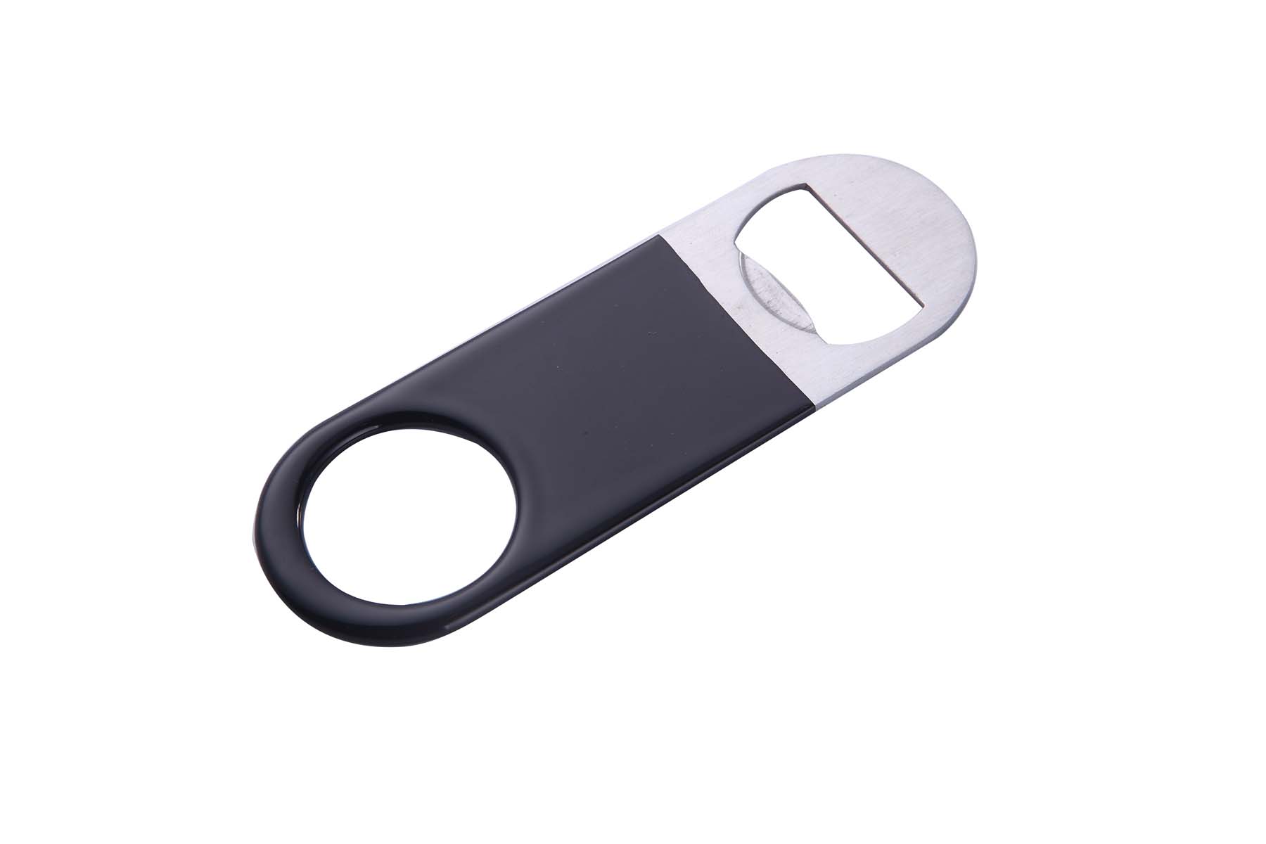 Flaschenöffner, Barblade, Vinyl, schwarz, Mini