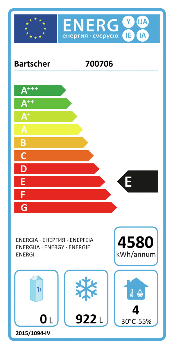 Tiefkühlschrank 1400 GN211