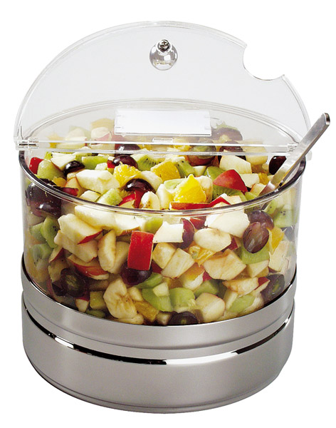 Kühlschale Maxi TOP FRESH, D: 22 cm, H: 18 cm, 4 ltr., 4-teilig, Gefäß hochglanzpoliert