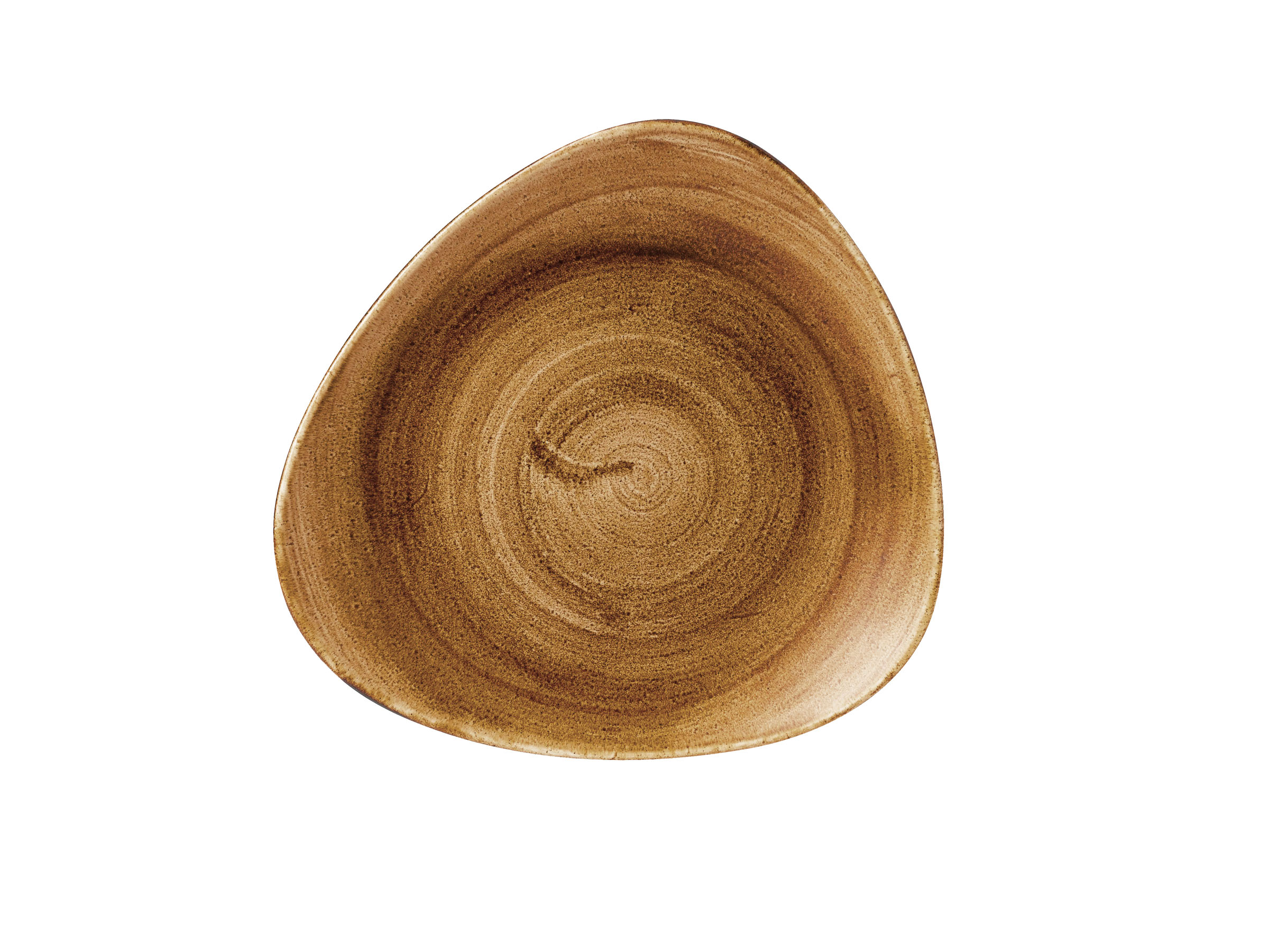 Churchill, Stonecast Patina : Vintage Copper - Teller flach dreieckig, 28,5 cm