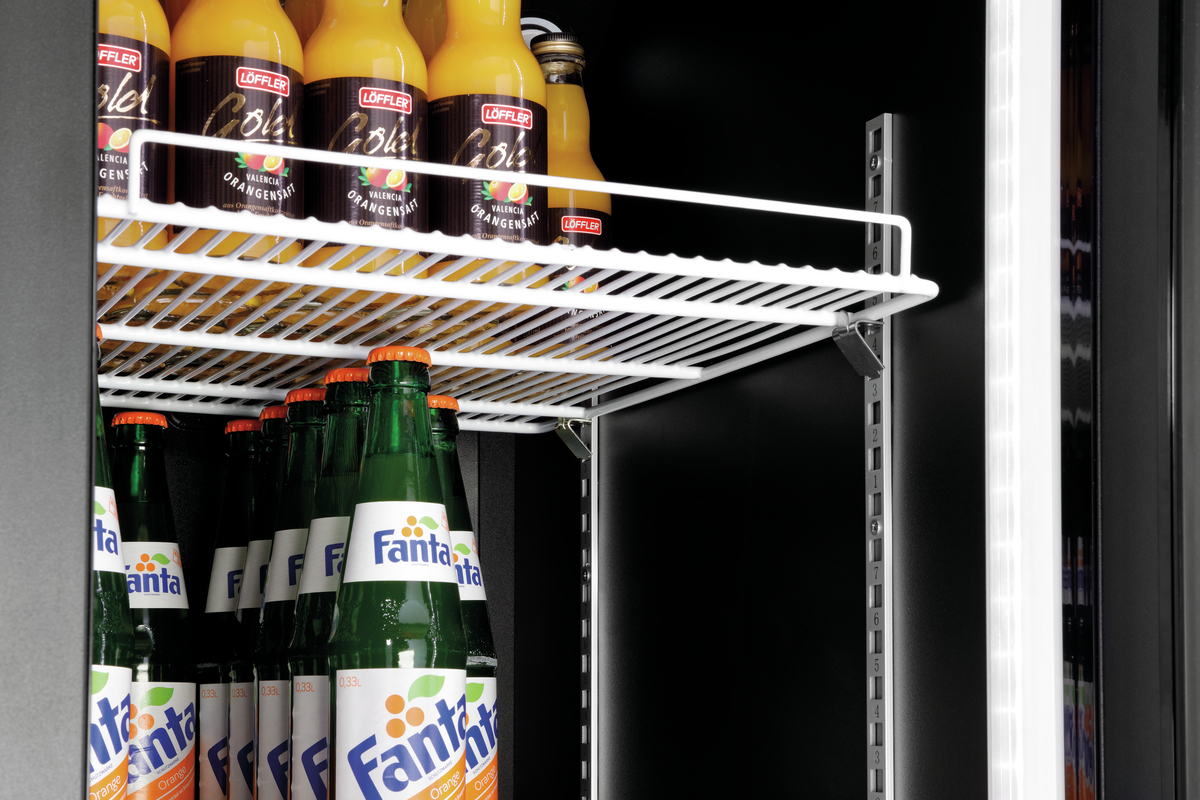 Glastürenkühlschrank 300L