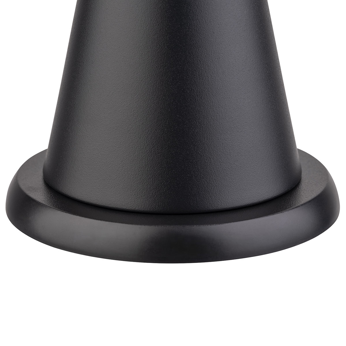 Tischleuchte CONE, Metall, Farbe: schwarz, 1x LED 2,0 W / 180 lm, dimmbar in 3 Stufen, D: 13 cm, H: 18 cm