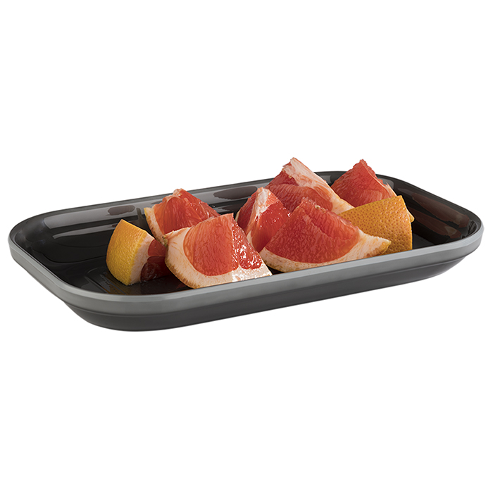 GN 1/4 Tablett EMMA, 26,5 x 16,2 cm, H: 3 cm