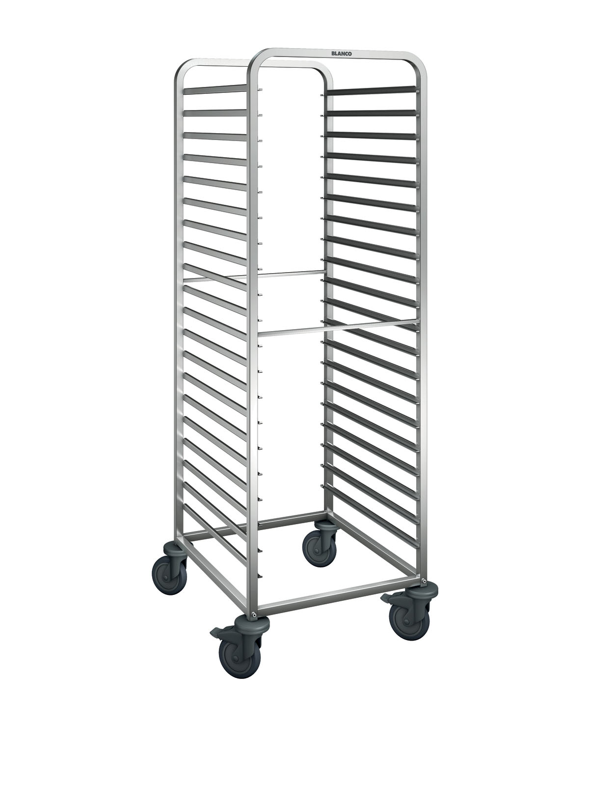 Regalwagen RWR 161-20, Kap.: 20 GN 2/1 oder 40 GN 1/1, Trgf.: max. 200 kg, LxBxH: 66,2 x  73,3 x 180 cm