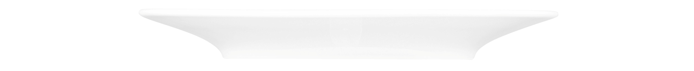 Seltmann Weiden, Nori : Weiss - Brotteller flach, Vollrelief, 16,5 cm