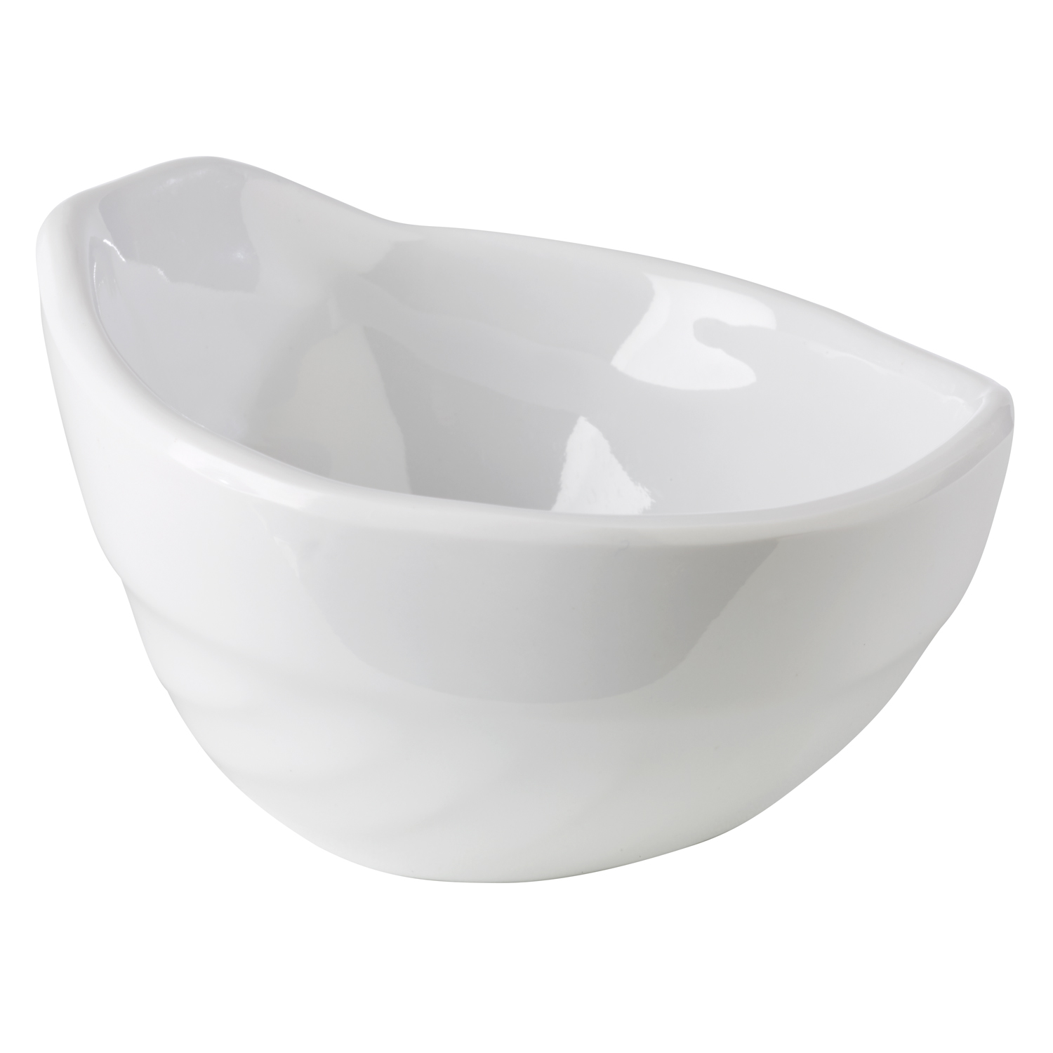 Schale FRIENDLY, PET, 7,5 x 7 x 4,5 cm, I: 0,05 ltr., Farbe: weiss
