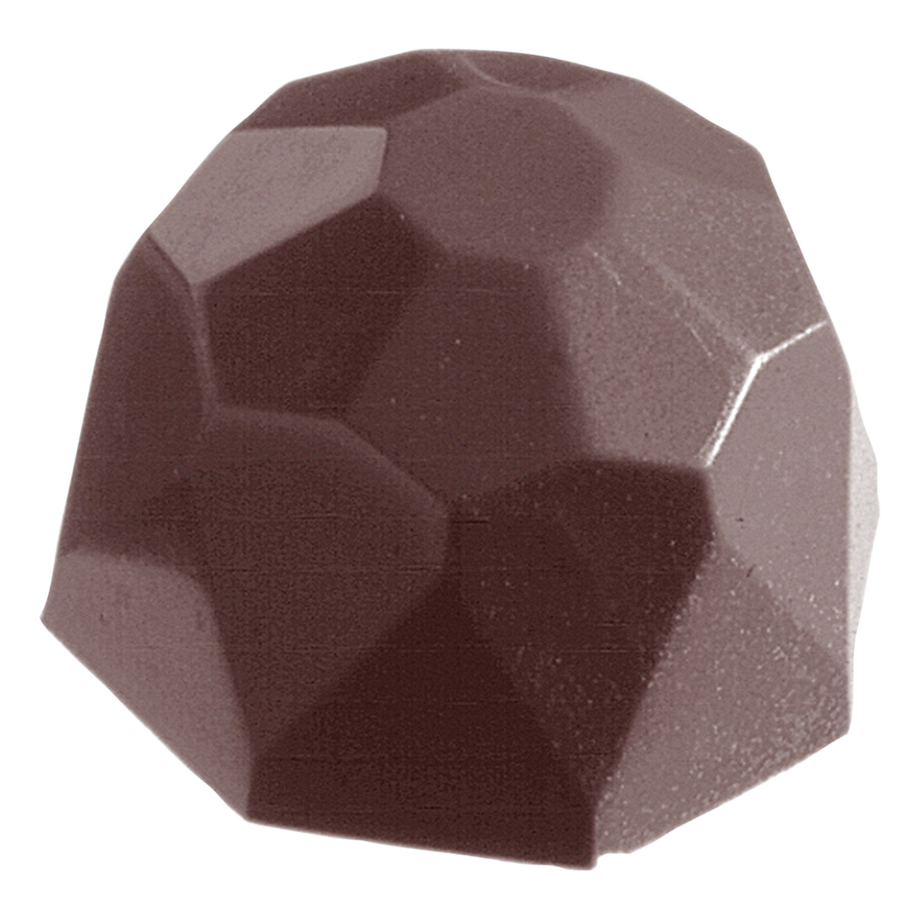 Schokoladen- Form Praline Diamant, 275 x 135 mm, 3 x 7 Stück 31 x 31 x 20 mm