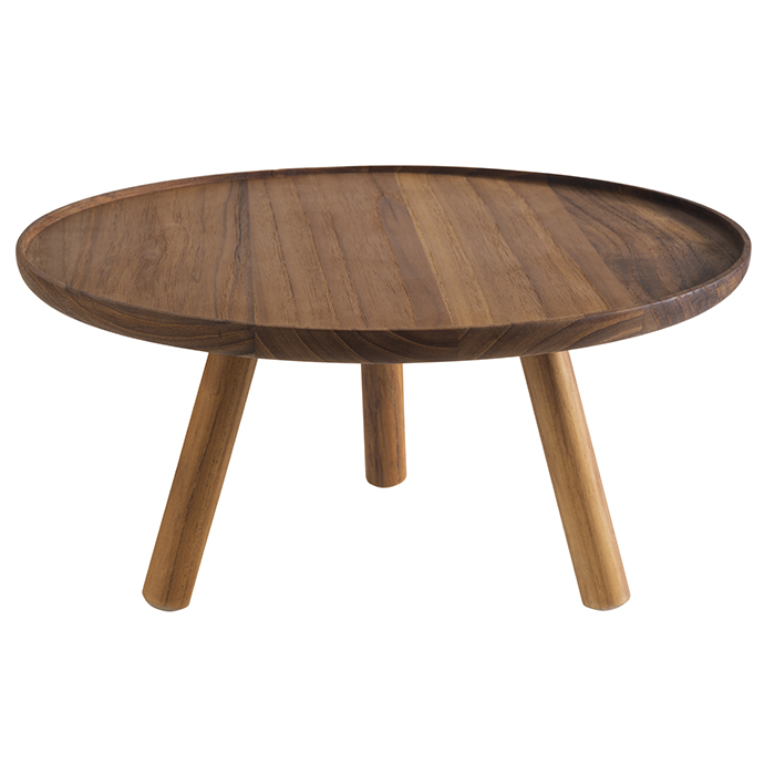 Buffetständer ACACIA, D: 30,5 cm, H: 15 cm, Akazienholz