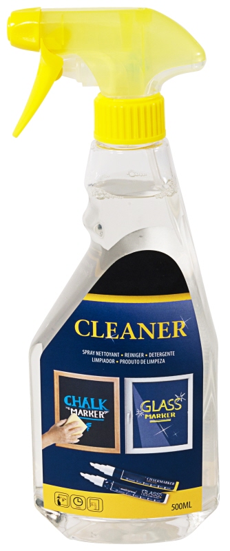Tafelreiniger, entfernt Kreide und Marker, I: 0,5 ltr.