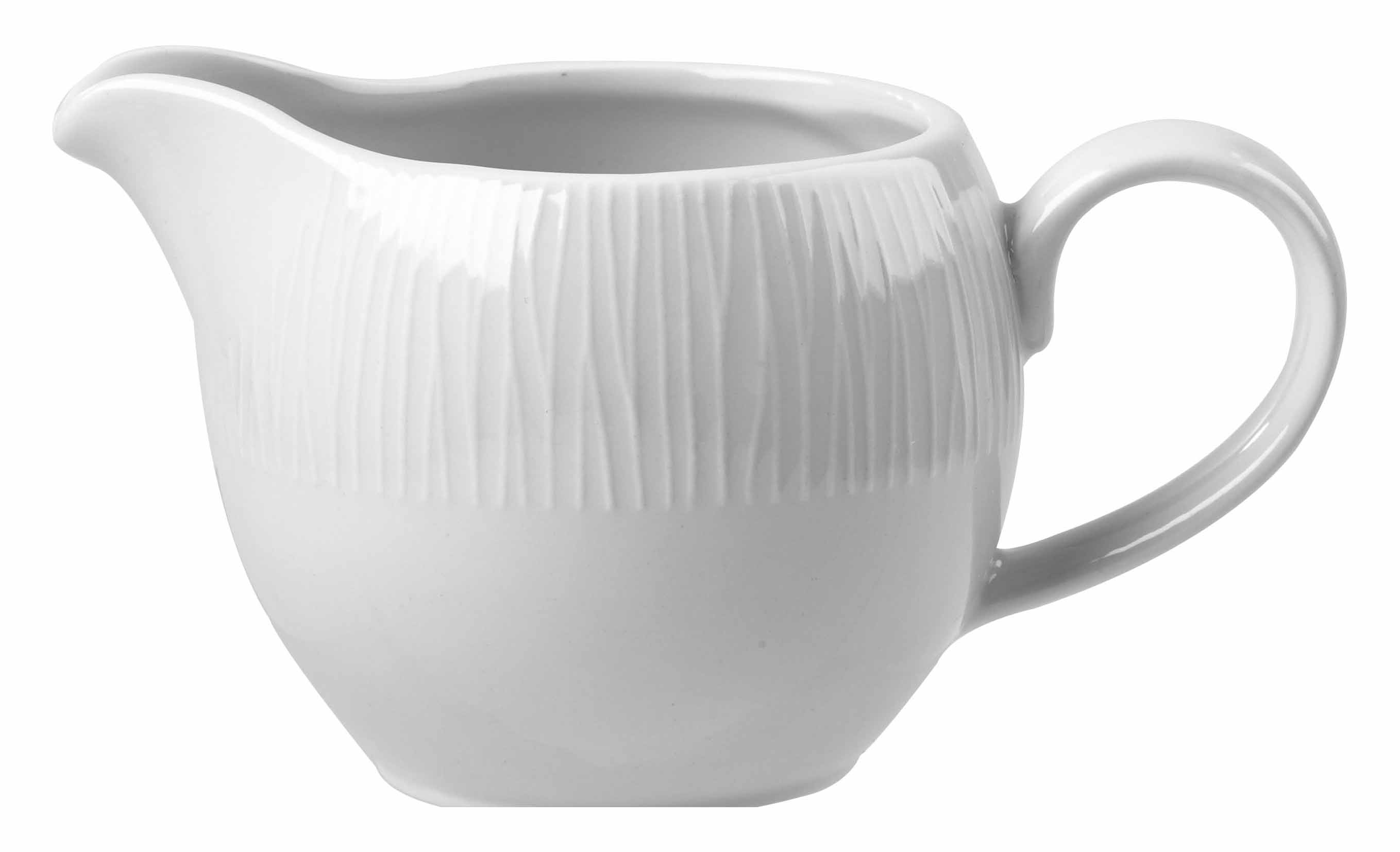 Churchill, Bamboo - Gießer m. Hkl., uni/ weiss, 0,23 ltr.