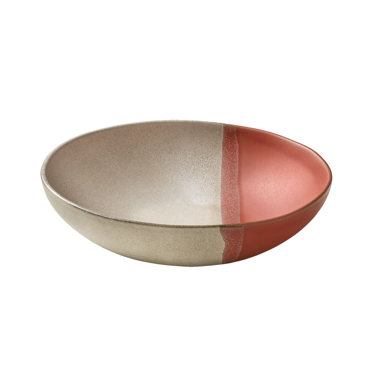 Playground, Steinzeug - SPOT ON Coral : Teller tief coup rund, 23 cm/ 1,1 ltr.