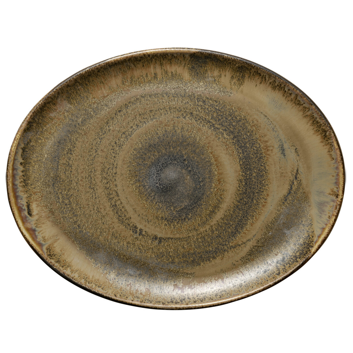 Heart & Soul, Perfect Match : Cumin - Platte oval coup 36 x 28 cm