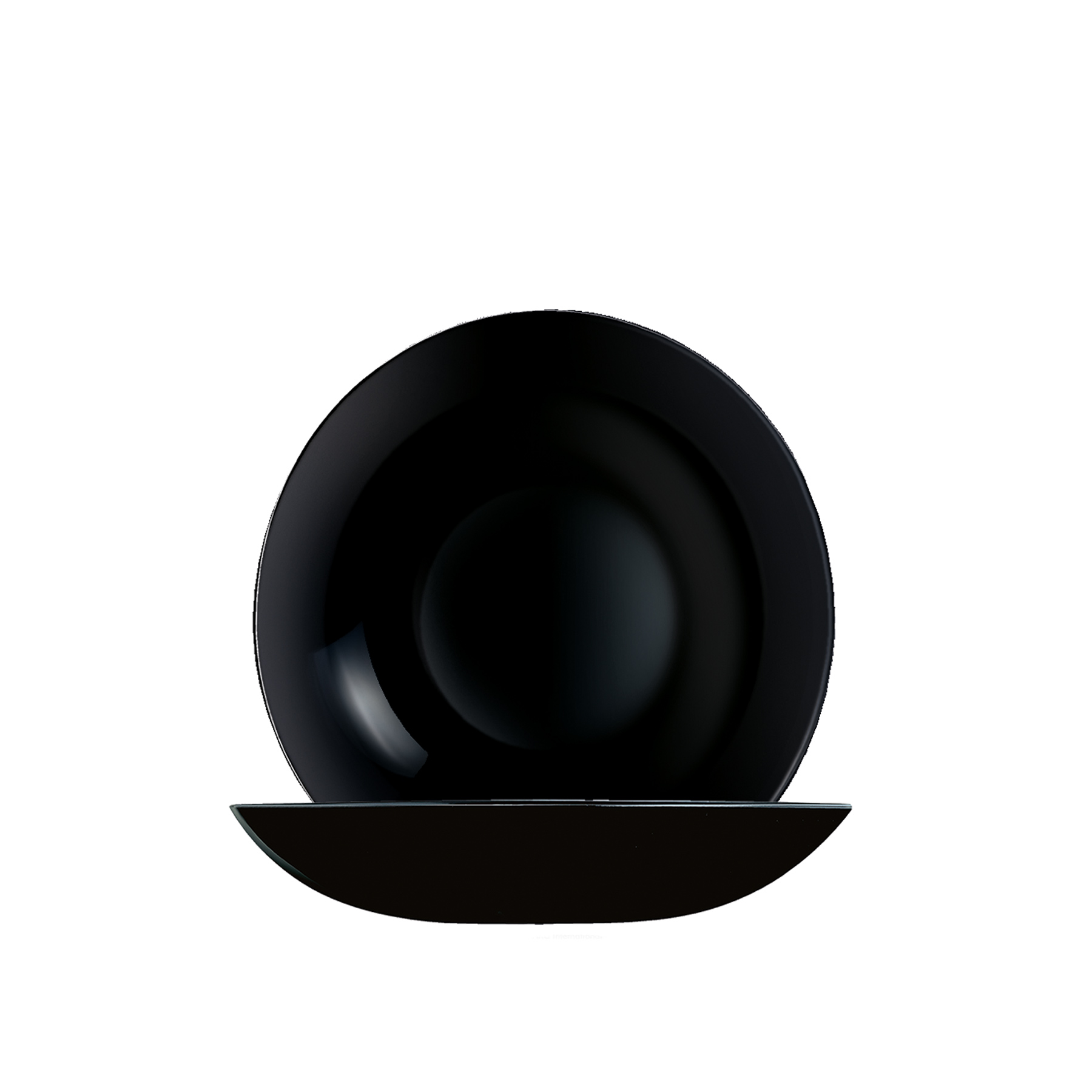 Arcoroc, Evolutions : Black - Coupteller tief 20 cm/ 0,78 ltr.