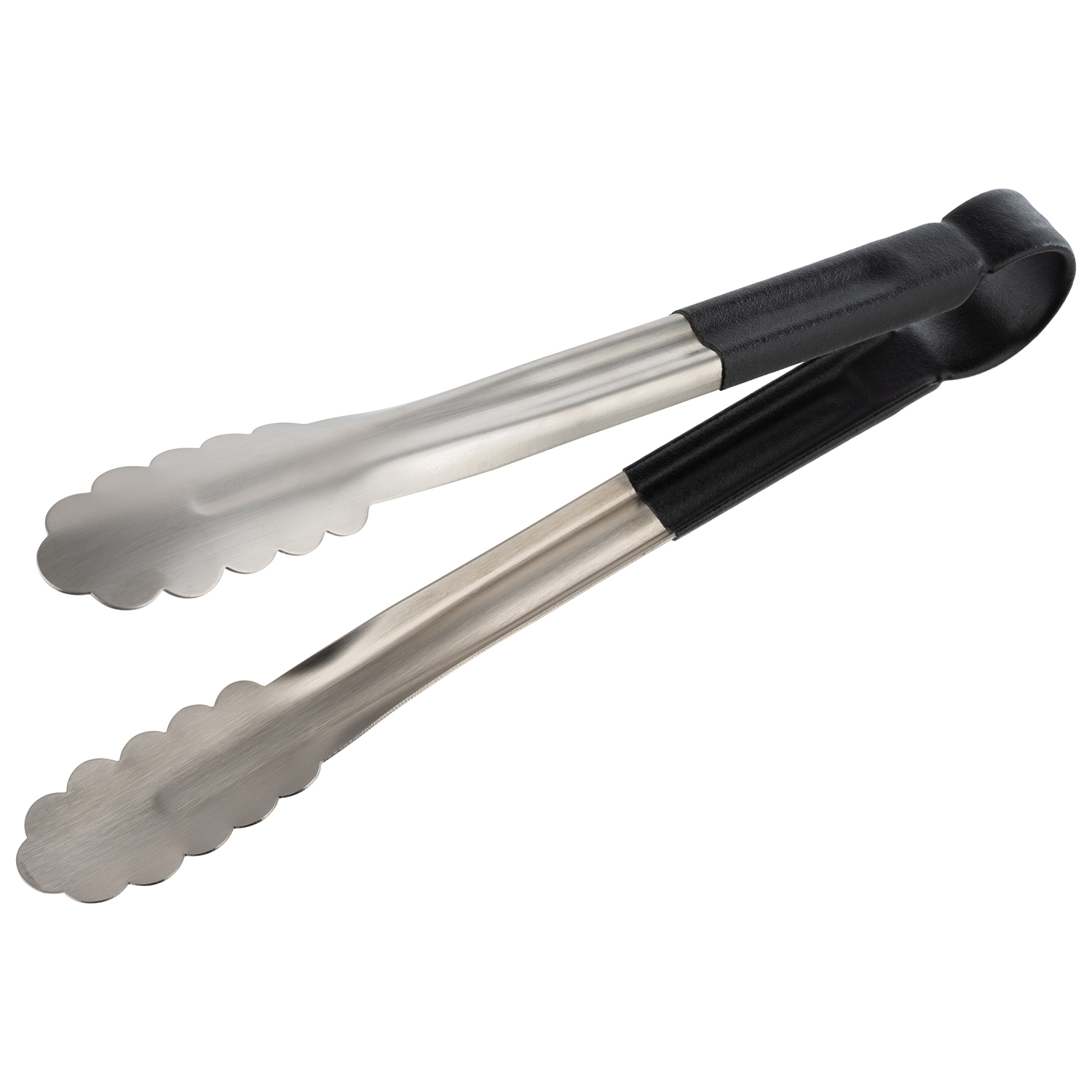 Universalzange, Edelstahl, PVD, Länge: 30 cm, Griff: schwarz, matt beschichtet