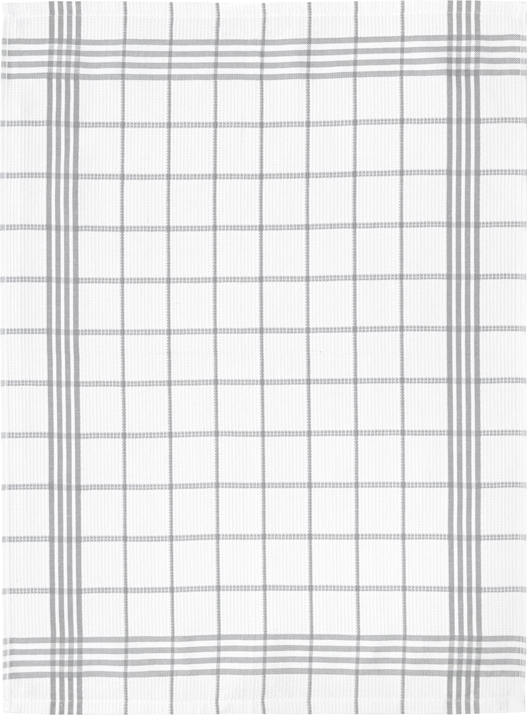 Küchentuch - Baumwolle Waffelpicquet Karo 50 x 70 cm