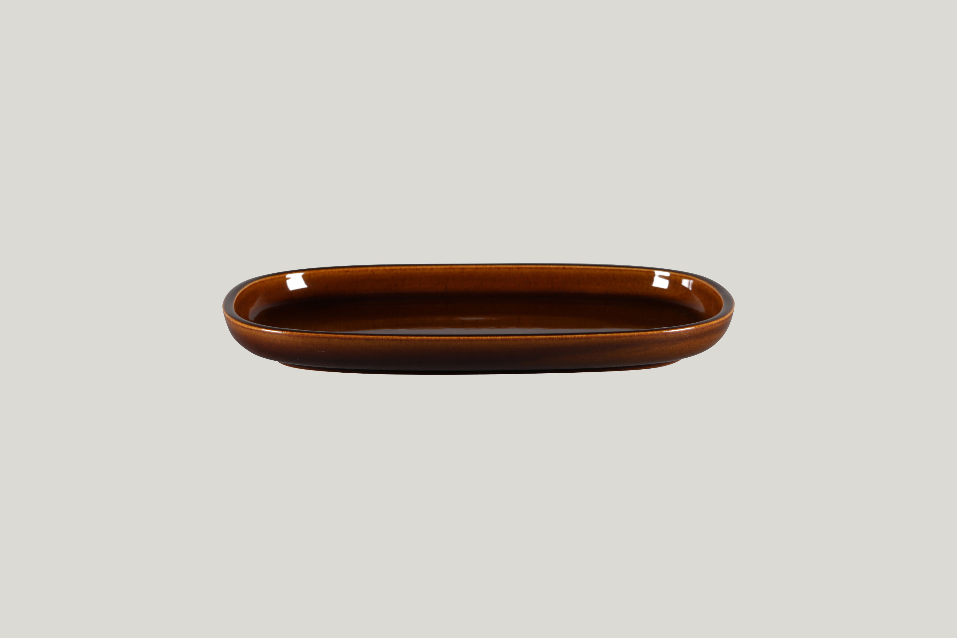 RAK, Ease : Honey - Platte oval flach 26,1 x 18 x 2,5 cm