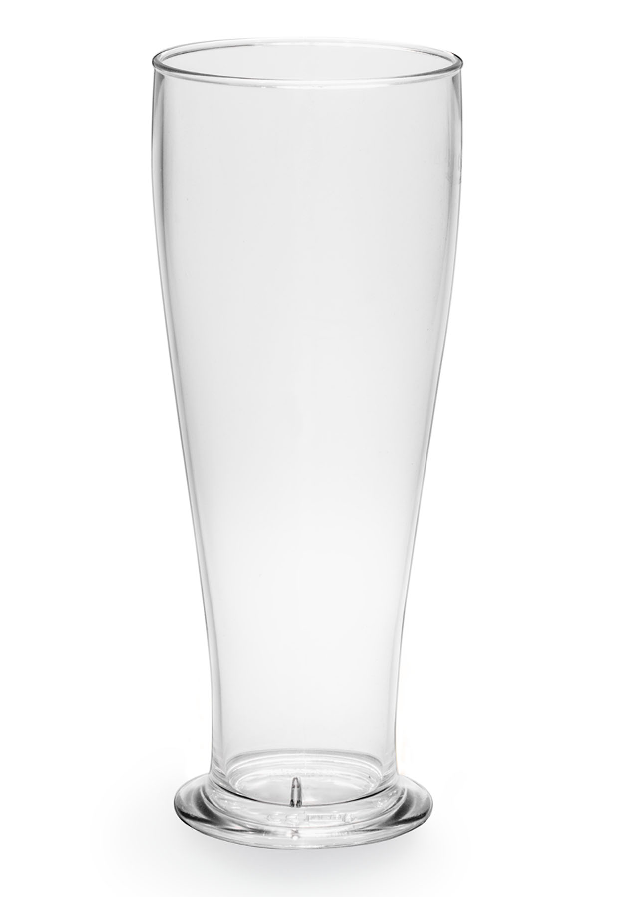 Aku, Mehrweg - Weizenbierglas 500 ml m. F 0.5 ltr. |-|, SAN, D: 8,3 cm, H: 21 cm, Fb. Glasklar