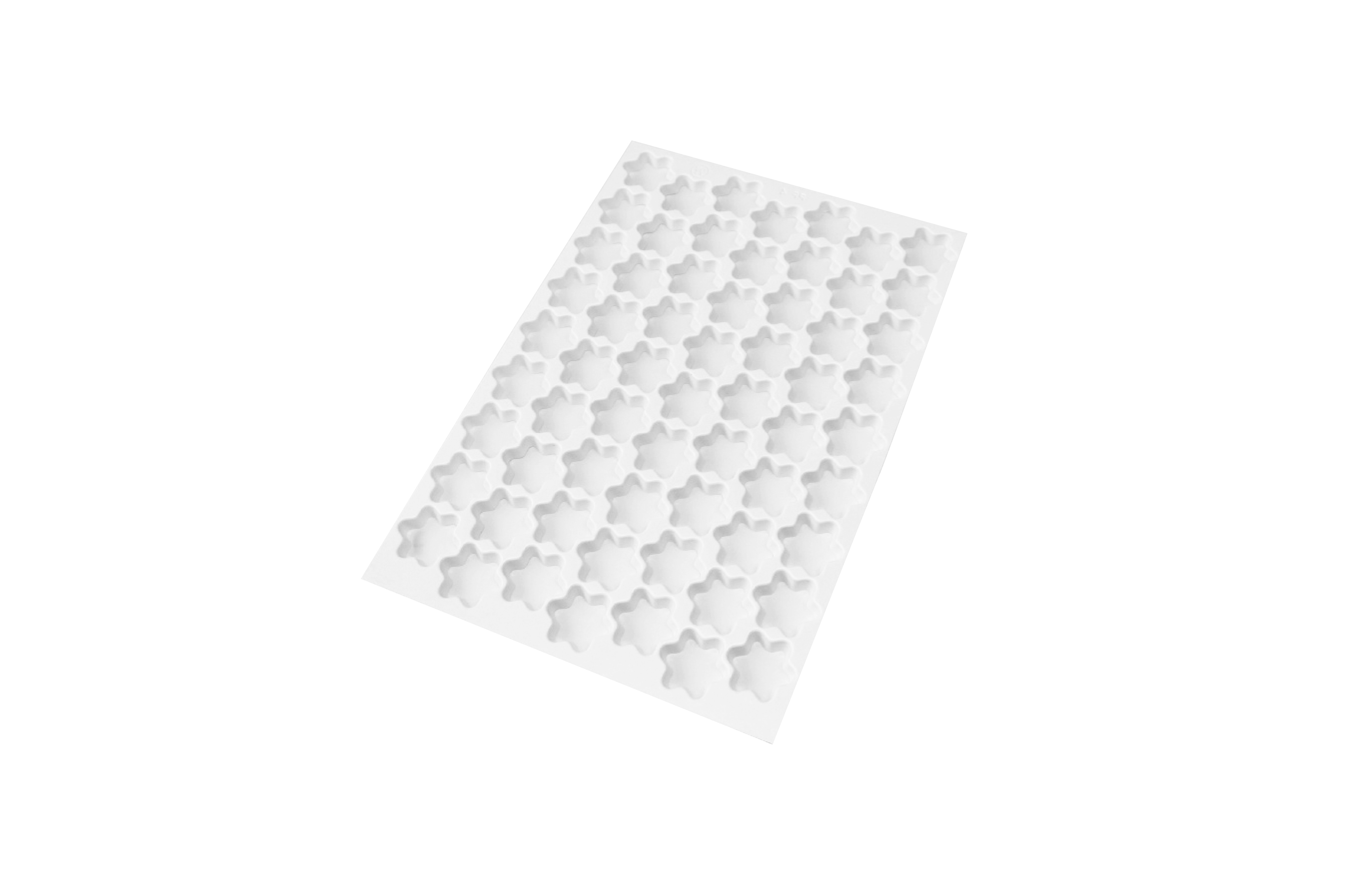 Ausstechmatte aus Kunststoff Stern, No. 4, D: 45 mm