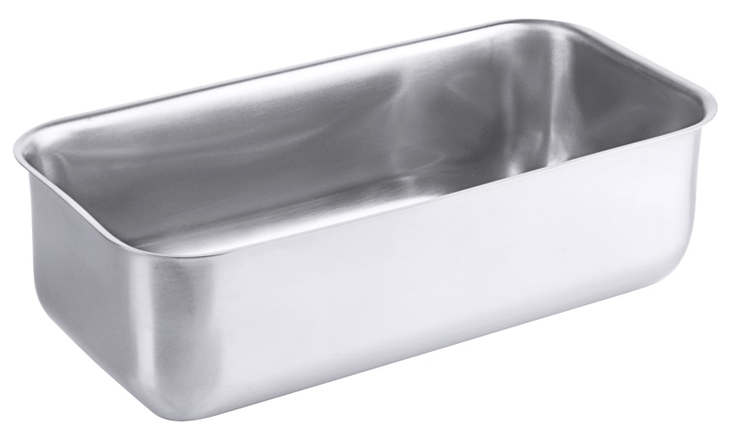 Aufbewahrungsdose, I: 1 ltr., 19,5 x 19,5 x 6 cm, Edelstahl