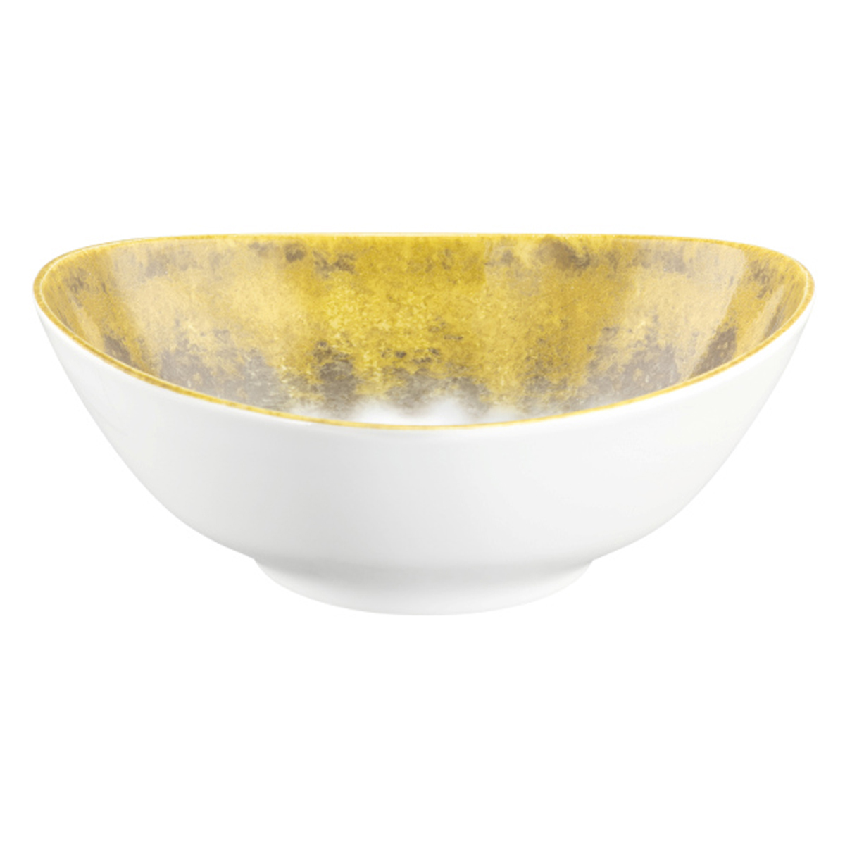 Seltmann Weiden, Modern Life : 58268 Batik Kurkuma - Schüssel oval 5239, 21 cm/ 1,00 ltr.