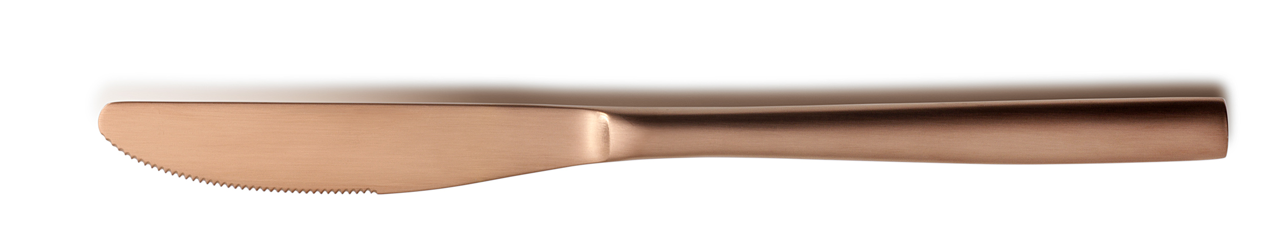 Comas, BCN Colors : PVV Kupfer 18/0 - Tafelmesser Vollheft satiniert 221 mm