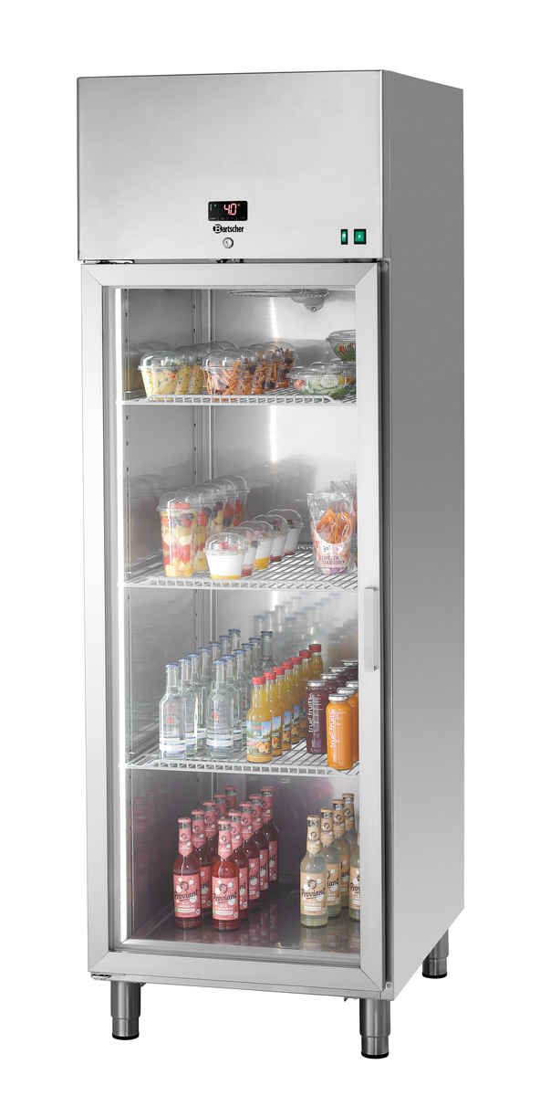 Glastürenkühlschrank 700 GN210