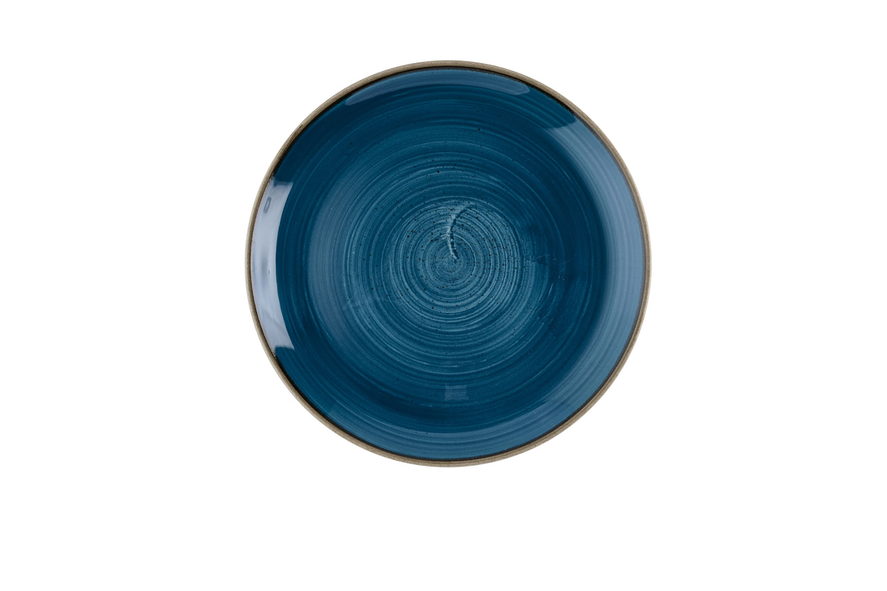 Churchill, Stonecast : Java Blue - Teller flach Coup, 28,8 cm