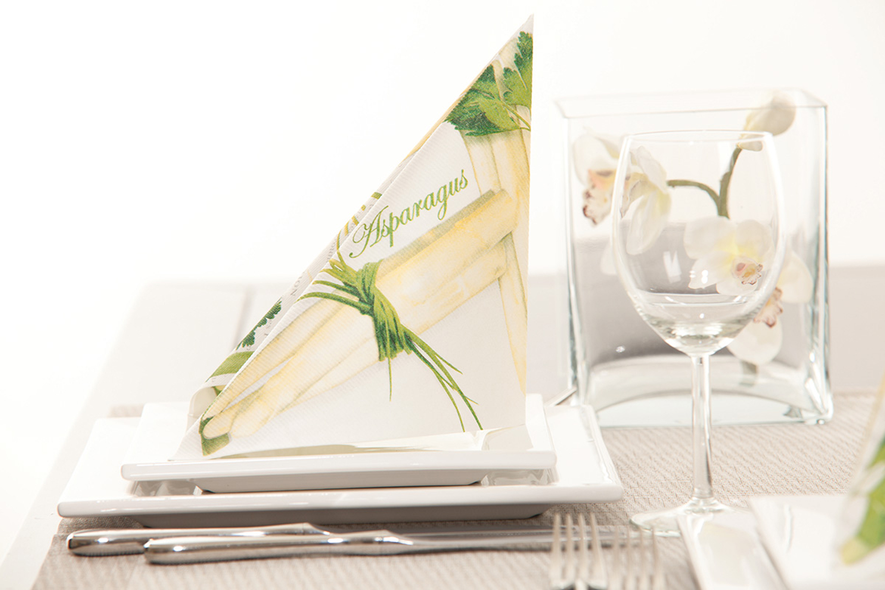 Servietten - Sommermotiv ASPARAGUS Tissue