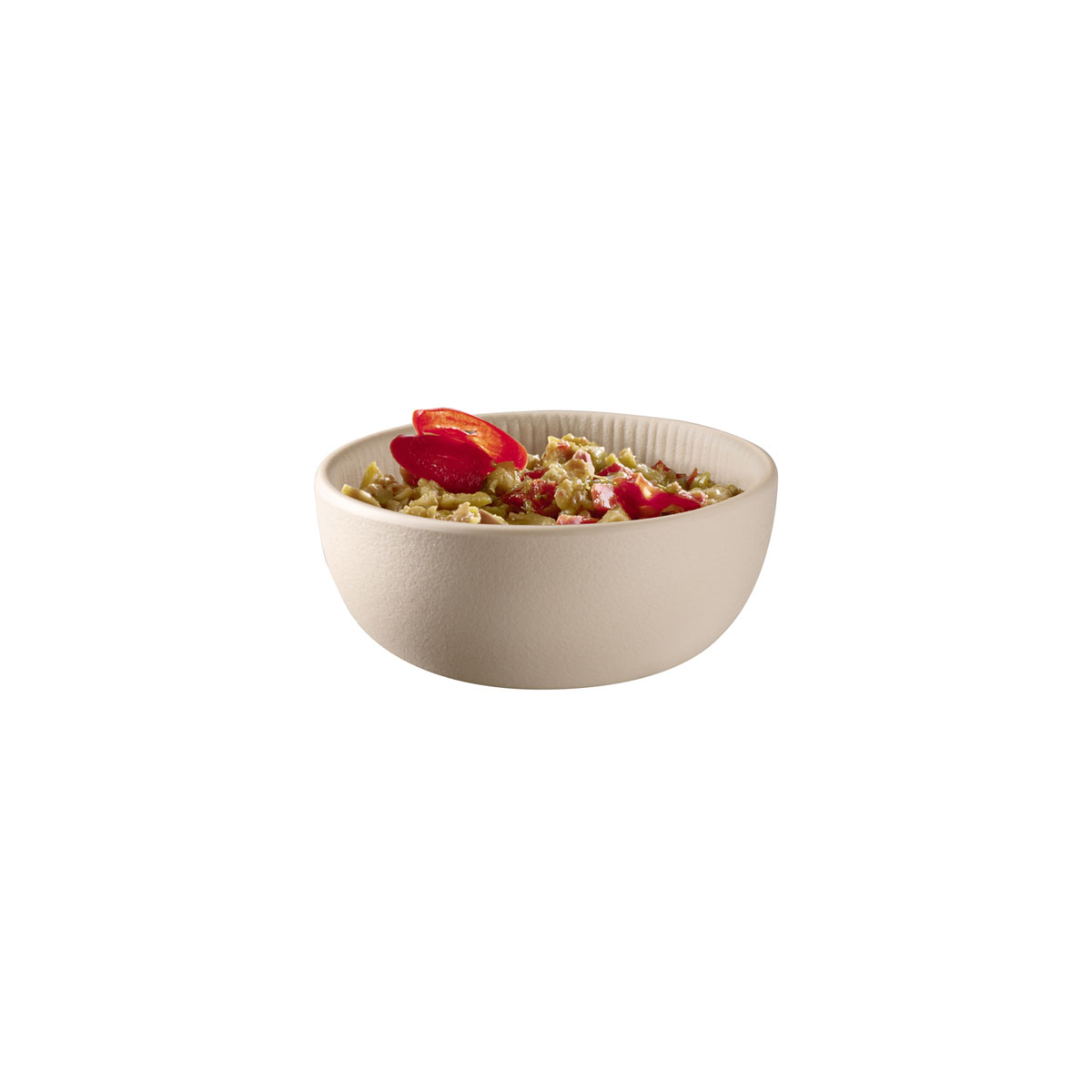 Schale NERO, Melamin, I: 0,1 Liter, D: 8,5 cm, H: 3,5 cm, Fb. sand