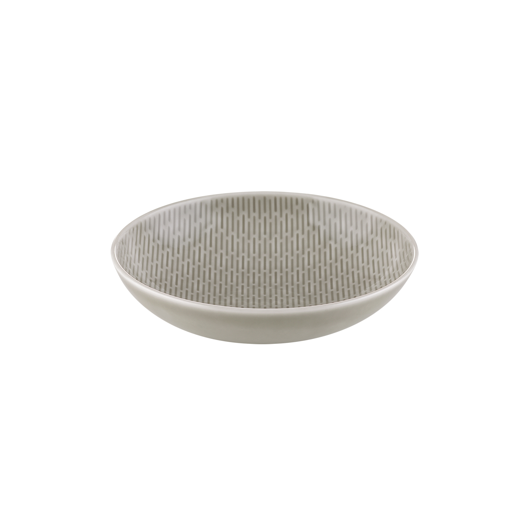 Bauscher, Scope : Glow Gray - Schale coup, relief, 12 cm/ 0,19 ltr.