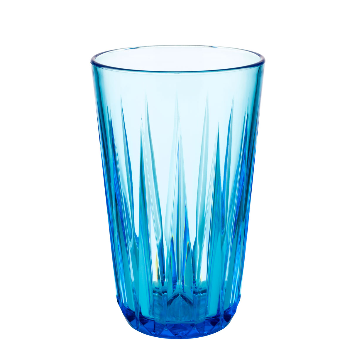 Trinkbecher Crystal, Tritan, D: 9 cm, H: 15,5 cm, I: 0,50 ltr., Farbe: blue