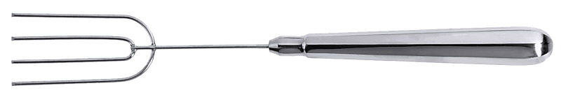 Pralinen-Tunkgabel 4 ZINKEN, EdSt., 2,4 cm, L: 21 cm