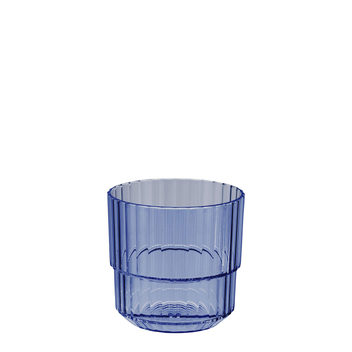 Trinkbecher Linea, Tritan, D: 8,5 cm, H: 8 cm, I: 220 ml, Farbe: light blue