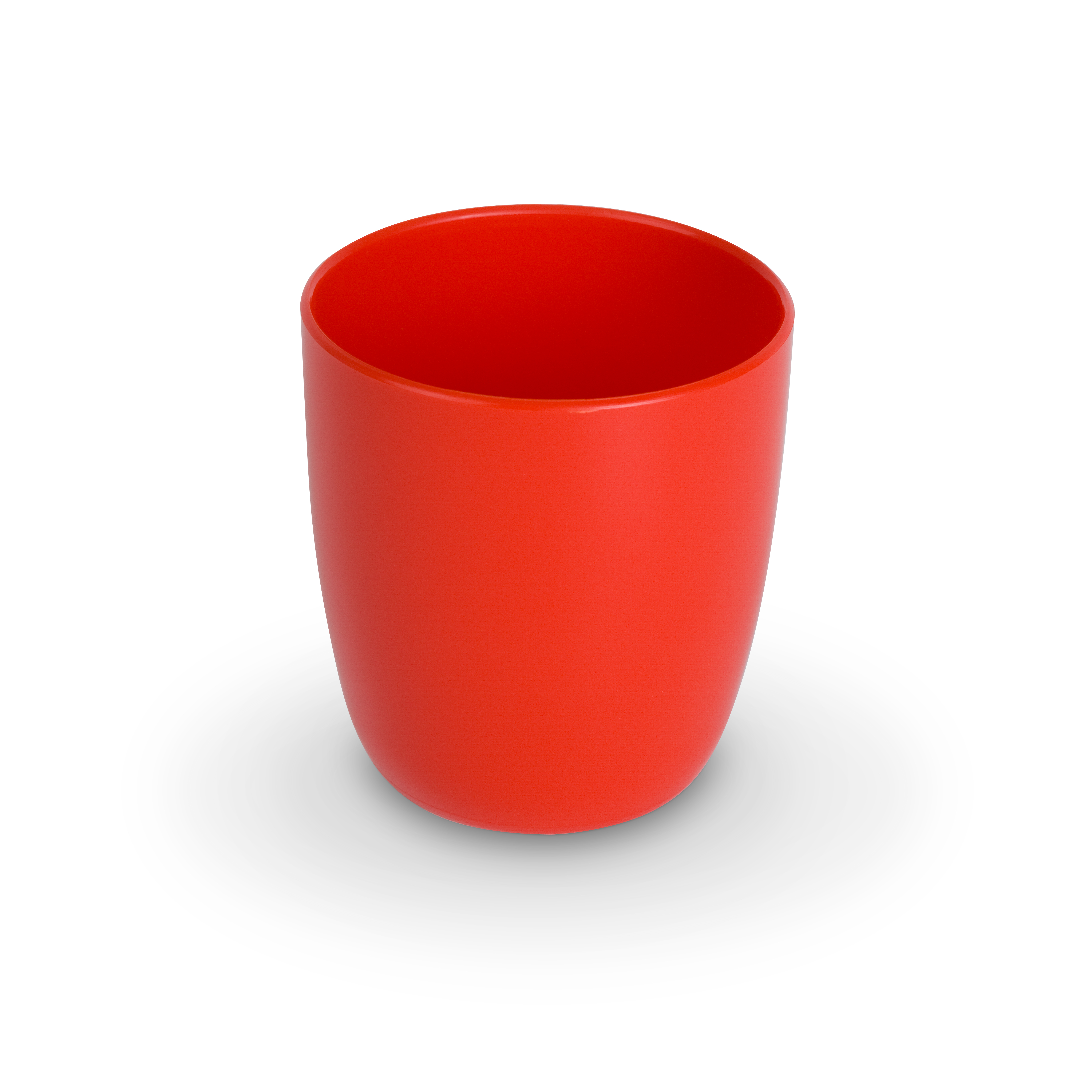 Kinderbecher PC, uni, rot, D x H: 6,5 x 7,5 cm/ 0,18 ltr.