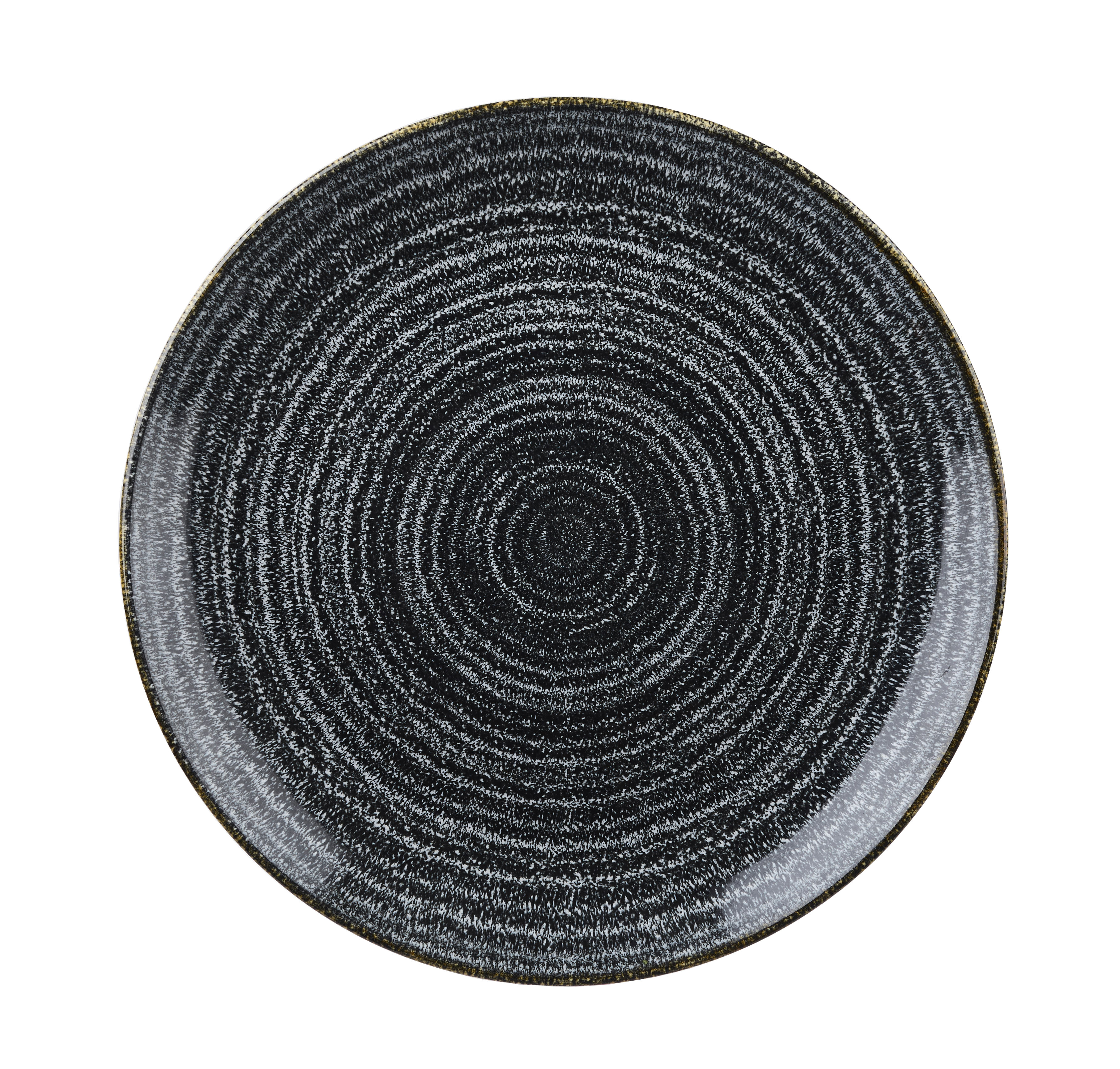 Churchill, Homespun : Charcoal Black - Teller flach Coup, 28,8 cm