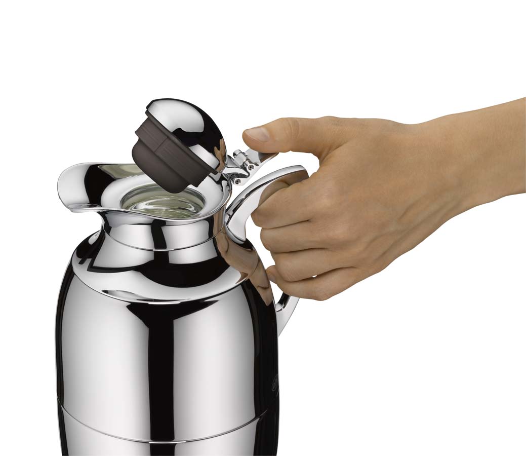 Isolierkanne Alfi JUWEL, Inhalt: 1,00 ltr., Farbe: Chromefarben