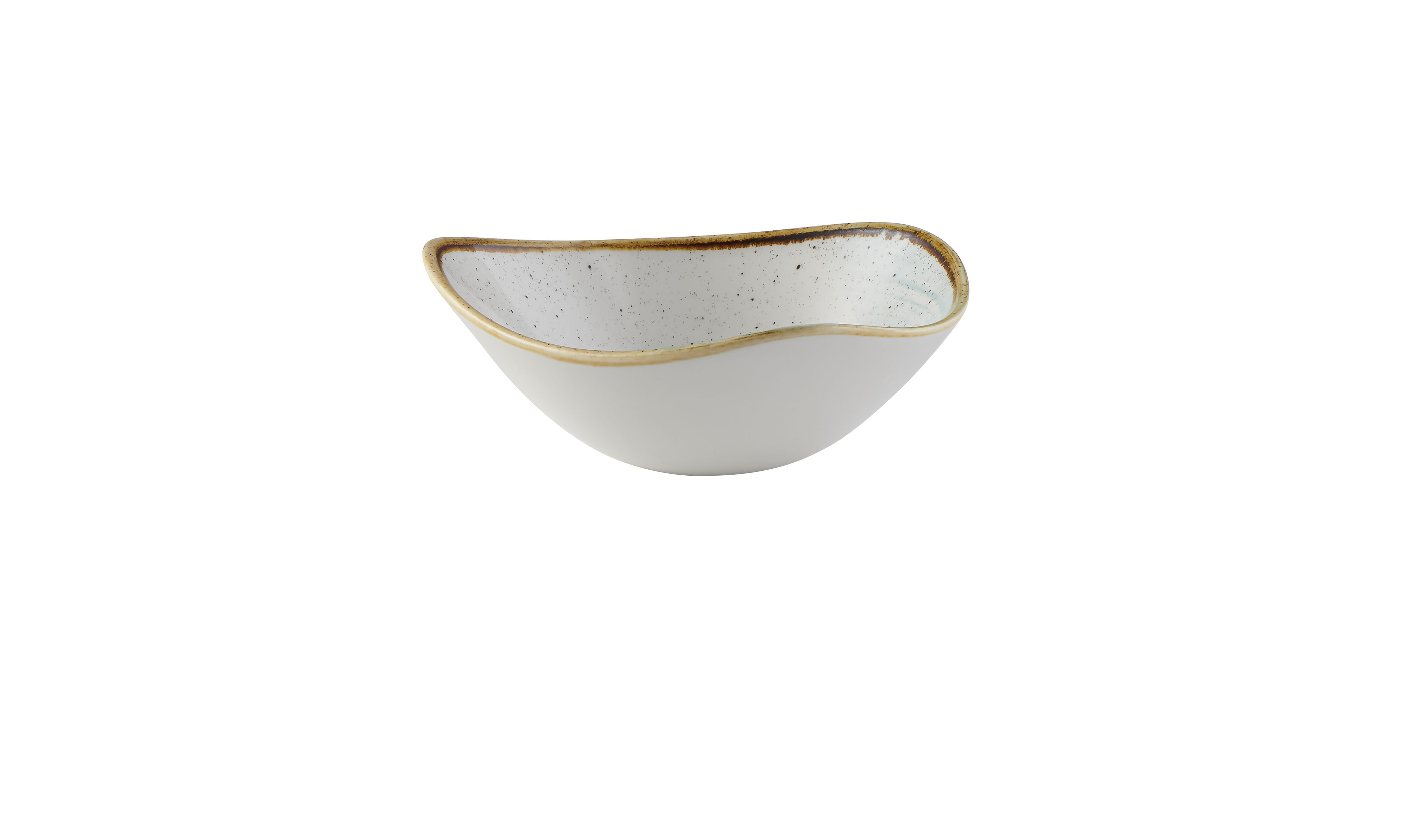 Churchill, Stonecast Accents : Duck Egg Blue - Schale dreieckig, 18,5 cm/ 0,37 ltr.